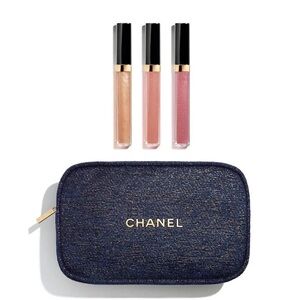 Chanel Always Brilliant 2023 Lipgloss Trio Holiday Gift Set Limited Edition